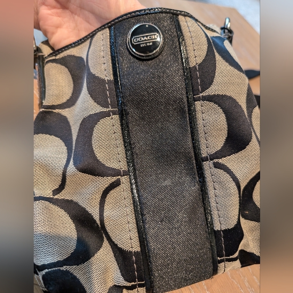 Coach signature crossbody messenger bag - Picture 5 of 5